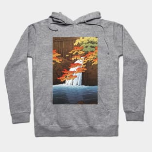 Senju Waterfall at Akame by Kawase Hasui Hoodie